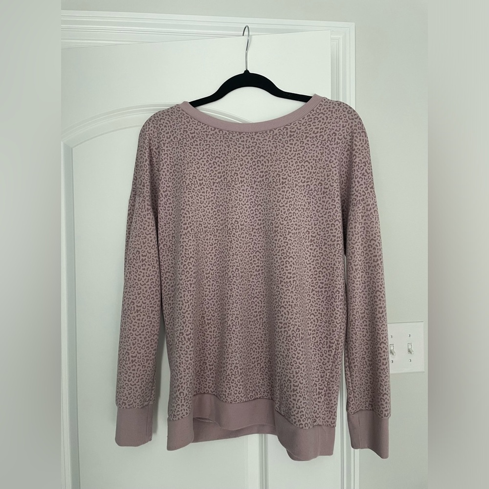 Women’s animal print sweater
